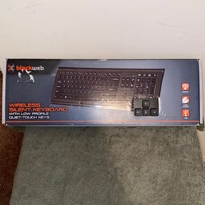 Blackweb Wireless silent keyboard